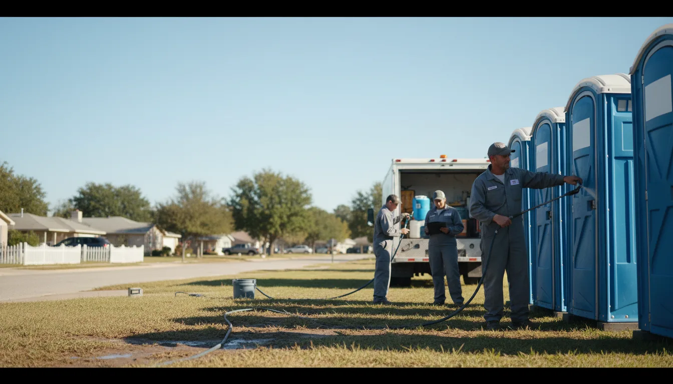 Long-Term Portable Toilet Rental in Baileyville, IL near me